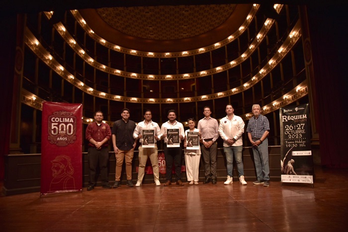 Cultura Colima y Coro Beatum anuncian doble concierto Réquiem Mozart en el Teatro Hidalgo