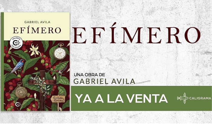 Editorial española Caligrama publica “Efímero”, del escritor colimense Ángel Gabriel Aguirre Ávila