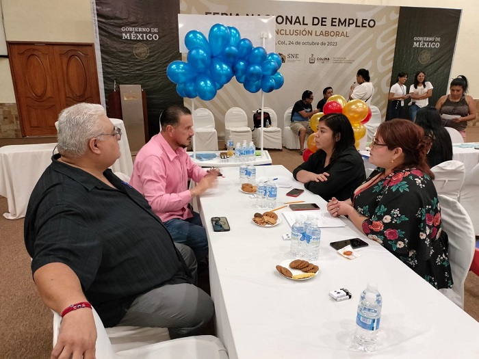 Gobierno Colima promueve la formalidad laboral; realiza Feria del Empleo en Manzanillo