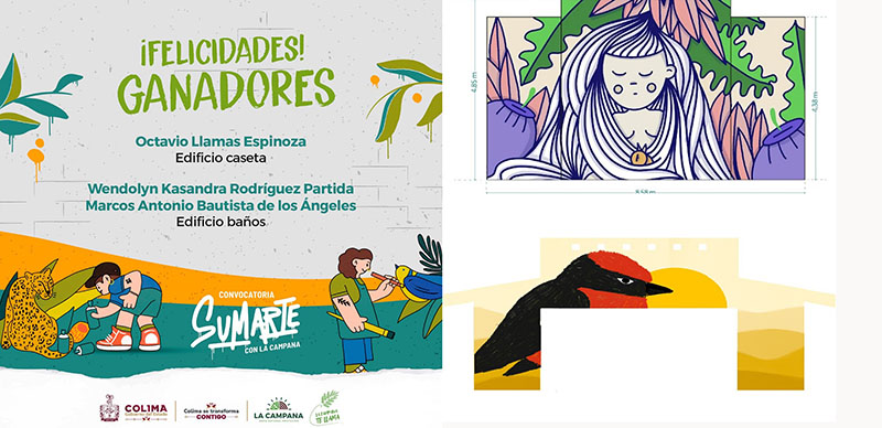 Imades anuncia a ganadores de convocatoria para pintar murales en La Campana