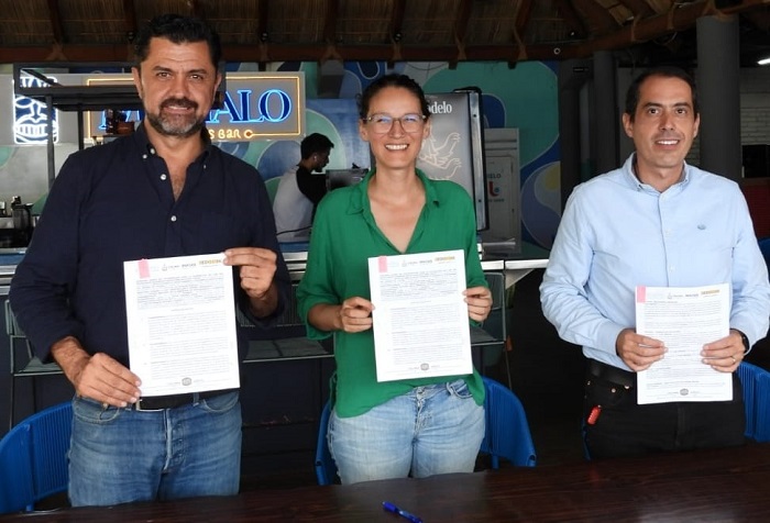 Imades, Canirac y Kiosko refrendan compromiso para eliminar unicel en Colima