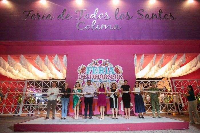 Indira cortó listón inaugural en la Feria de Colima; está mejor iluminada, más segura, incluyente y 100% familiar