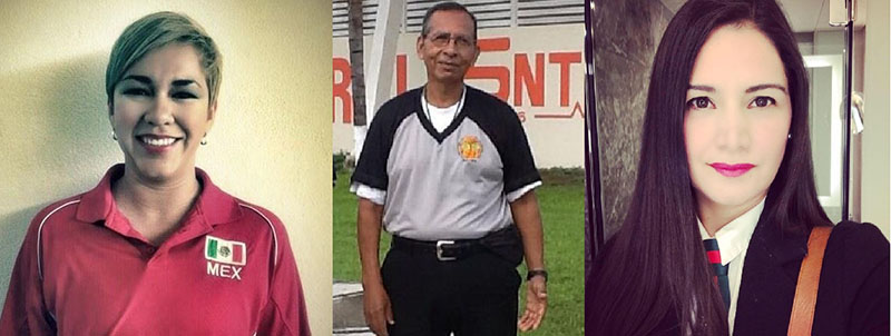 Herenia Gutiérrez, Selena Barajas y Jorge Silva, nuevos integrantes del Salón de la Fama del Deporte Colimense