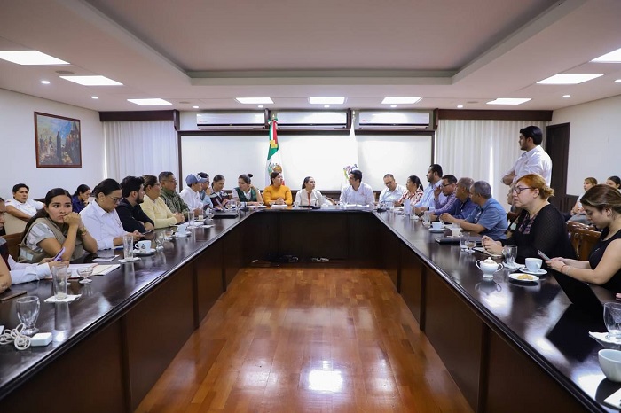 Indira instruye a gabinete para atención inmediata a población en los municipios, con brigadas de apoyo