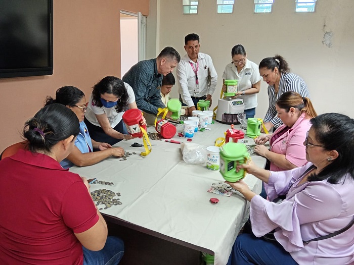 Junta de Asistencia Privada realiza conteo de la recaudación del Sindicato de Taxistas