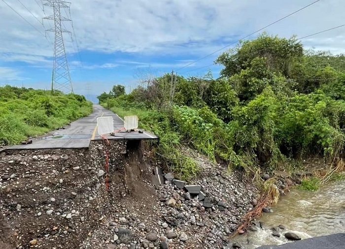 Seidum reporta daños en 7 puentes por lluvias de ‘Lidia’; el caudal rebasó la sección hidráulica