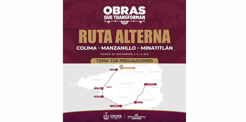 Traslado a Minatitlán también se puede hacer por Manzanillo: Seidum