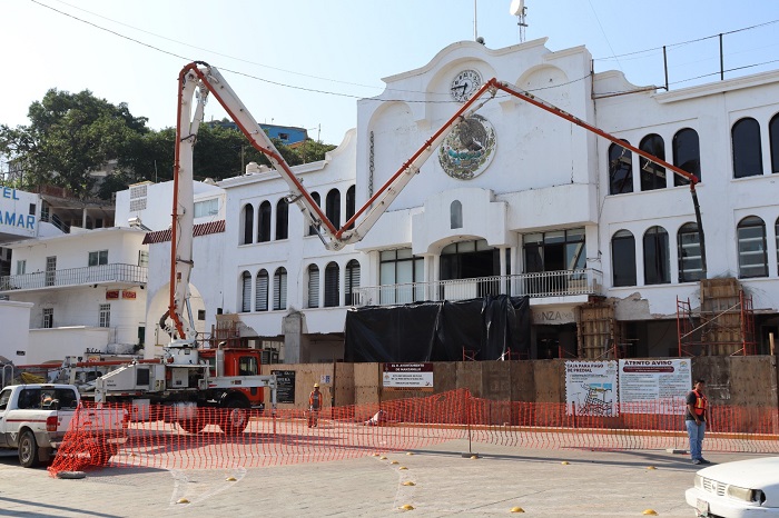 Griselda Martínez anuncia que, en diciembre, concluye la primera etapa de reforzamiento de edificio de Presidencia