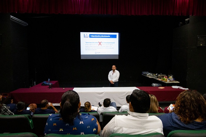 Áreas del Ayuntamiento de Manzanillo fortalecen acciones para la prevención del suicidio