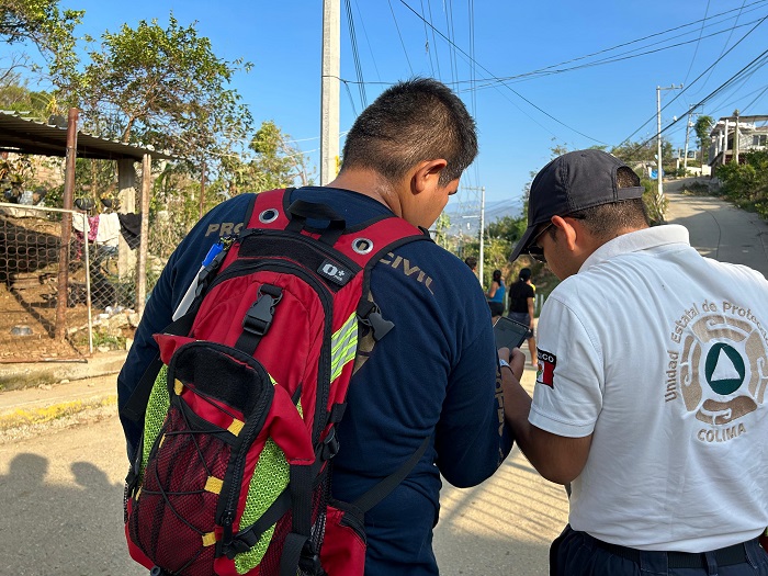 UEPC Colima localiza en Acapulco a otras dos familias de Manzanillo; están en buenas condiciones