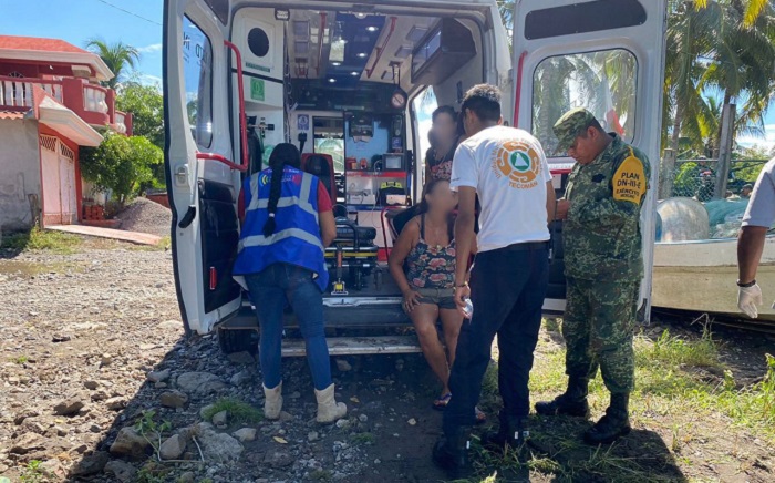 Rescatan sanas y salvas a personas reportadas como no localizadas tras Huracán ‘Lidia’
