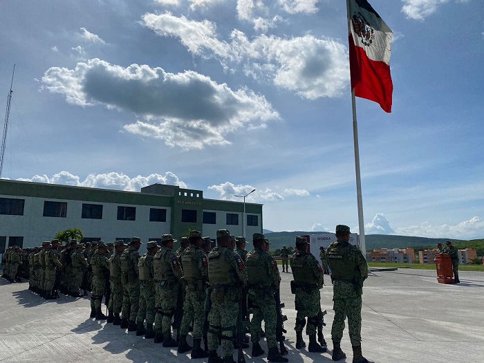 Arriban elementos militares a Colima para coadyuvar con la seguridad