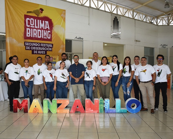 Exitosas jornadas académicas del ‘Colima Birding’ con más de 200 asistentes en Manzanillo