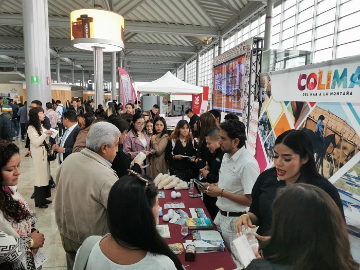 Se promocionan destinos de Colima en el Foro ‘Sí, hay Turismo’ en el AIFA