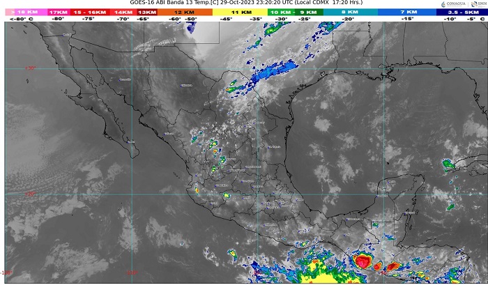SMN pronostica lluvias con intervalos de chubascos en el estado de Colima; UEPC sigue alerta