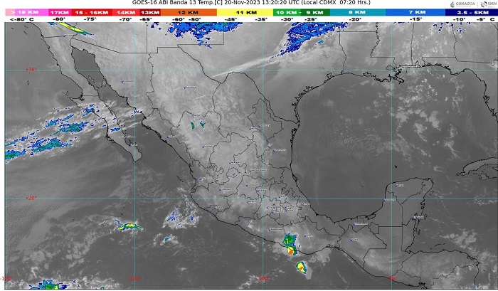 Colima alcanzaría hoy temperaturas máximas de hasta 40⁰C, previene SMN