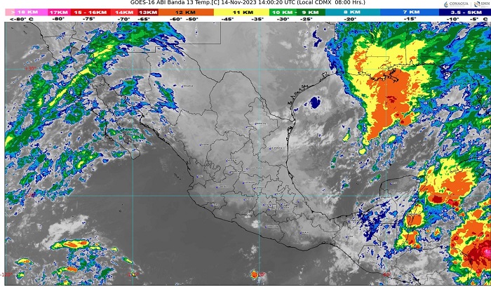 Colima continuará con temperaturas máximas de 40 grados Celsius