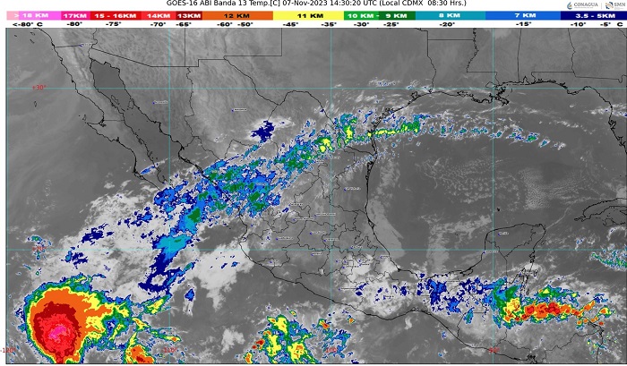 Colima podría alcanzar hoy temperatura máxima de hasta 40⁰C, alerta el SMN