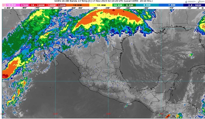 Seguirán temperaturas elevadas en Colima; SMN prevé probables lluvias aisladas en algunas zonas