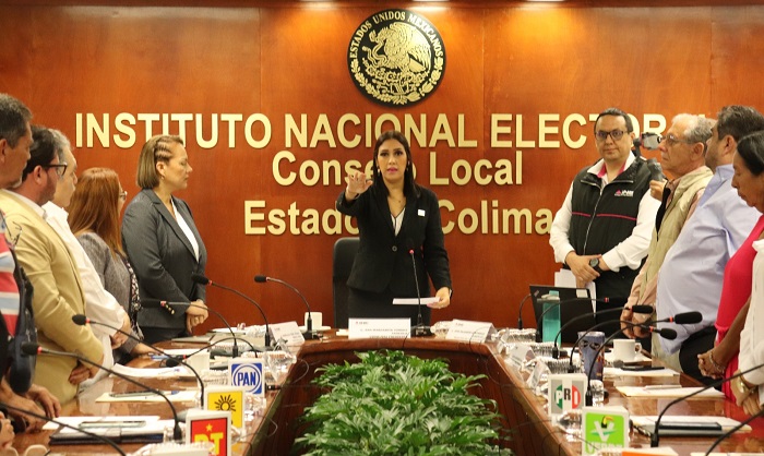 Se instala el Consejo Local del INE en Colima para dar inicio al Proceso Electoral Federal 2023-2024