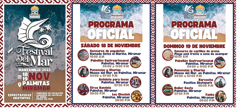 Este sábado comienza el Festival del Mar, Ayuntamiento invita a los eventos gratuitos