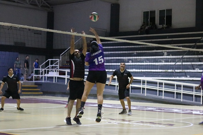 Gran final de voleibol mixto del Torneo Interdependencias 2023