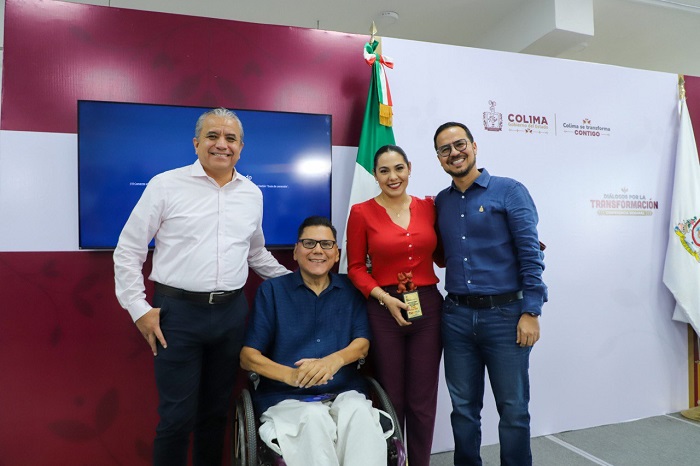 Indira: Gobierno Colima ofrece mejora regulatoria con inclusión a personas con discapacidad visual o auditiva