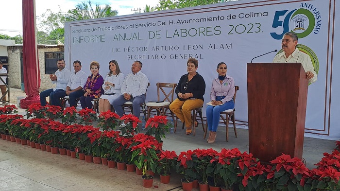 STSHAC siempre verá por los trabajadores, pero sin afectar al pueblo de Colima: Arturo León