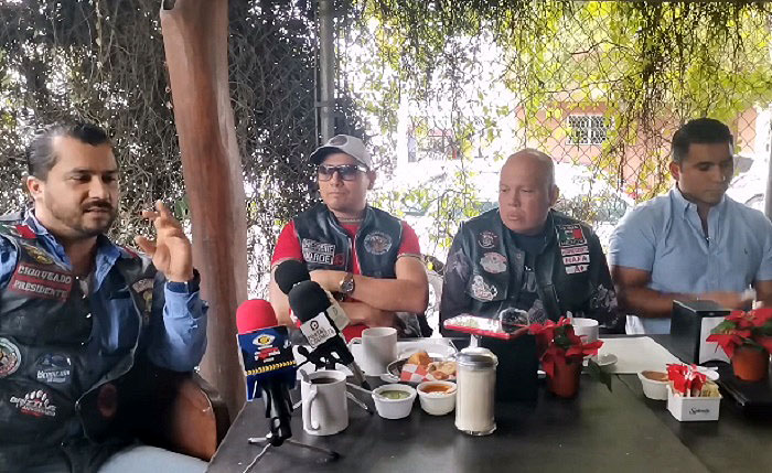 Rechazan clubes de motociclistas registrados de Colima, actitudes negativas de otros grupos que alteran el orden