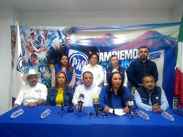 Anuncia PAN Colima el regreso de Felipe Cruz y la incorporación de los diputados Patricia Ceballos y Rigoberto García