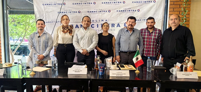 Canacintra Colima anuncia nueva dirigencia de cara al 2024 presidida por el manzanillense Juan José Meza Nuñez