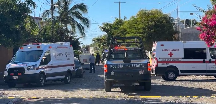 Dos hombres fallecidos y un lesionado grave dejan ataques casi simultáneos en la ciudad de Colima