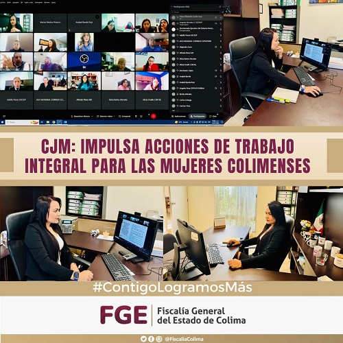 CJM: Impulsa acciones de trabajo integral para las mujeres colimenses