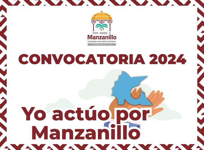 Ayuntamiento abre convocatoria “Yo actúo por Manzanillo”