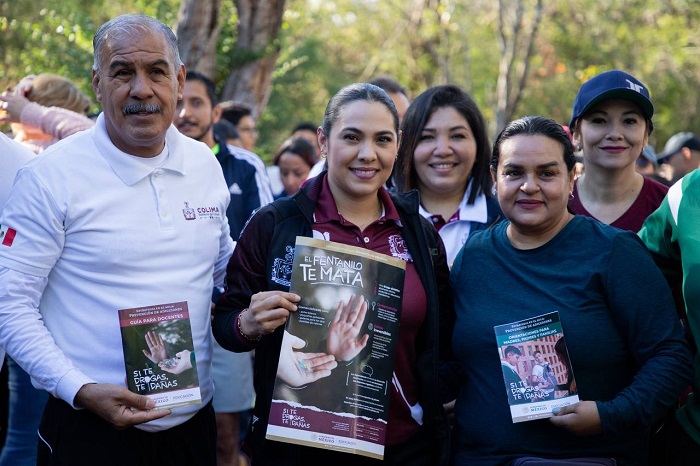 Indira encabeza Jornada de Activación Física en el Parque Ecológico ‘La Campana’