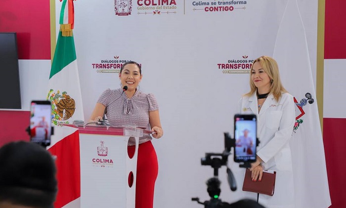 Indira anuncia tamizaje a infancias y adolescencias de Colima para detectar desnutrición y obesidad