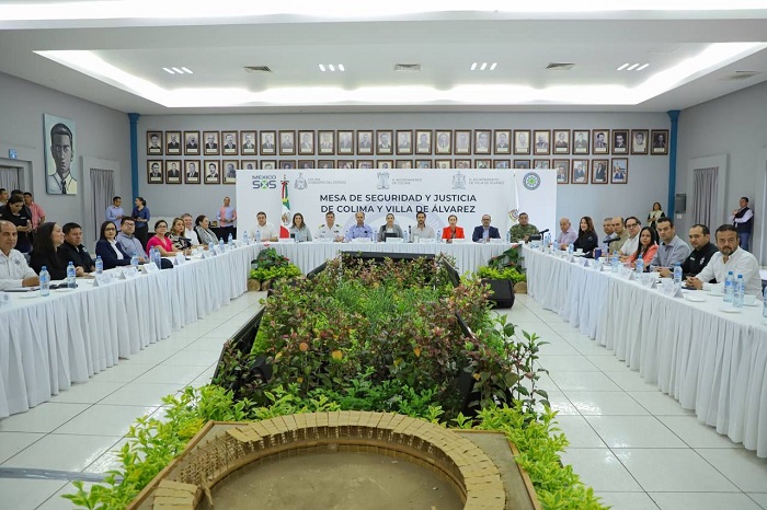 Mesa de Seguridad y Justicia fortalece vínculo y trabajo entre sociedad civil, sector empresarial y gobierno estatal: Indira