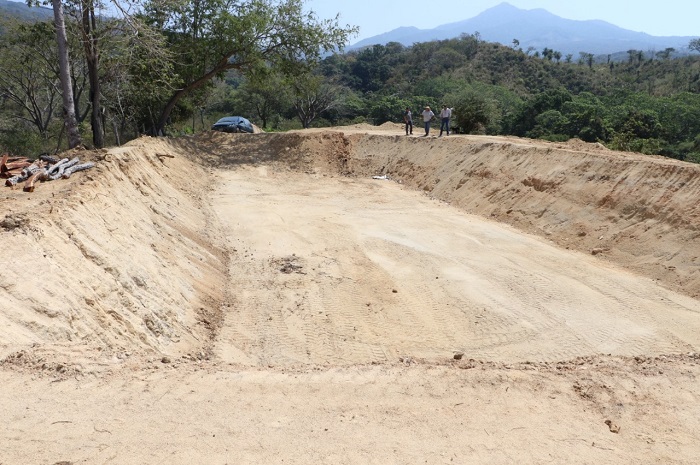 Gobierno Colima supervisa obras de captación de agua de lluvia, en Minatitlán