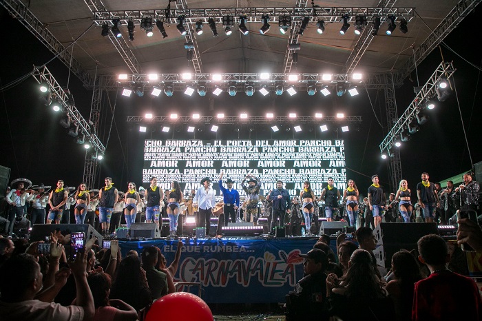 Pancho Barraza rompe récord de asistencia en el concierto de Clausura del Carnaval “Las Maravillas del Mundo” Manzanillo 2024