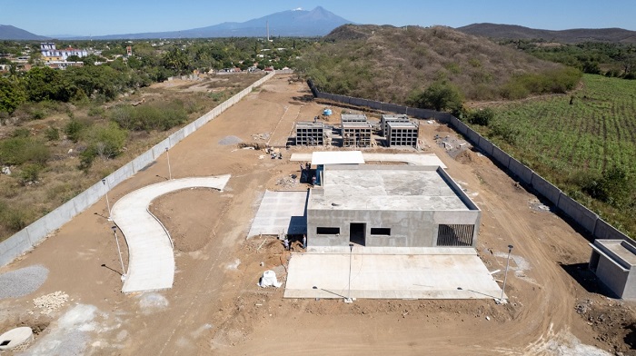 Construcción de segunda etapa del Panteón Forense presenta avance de 68%