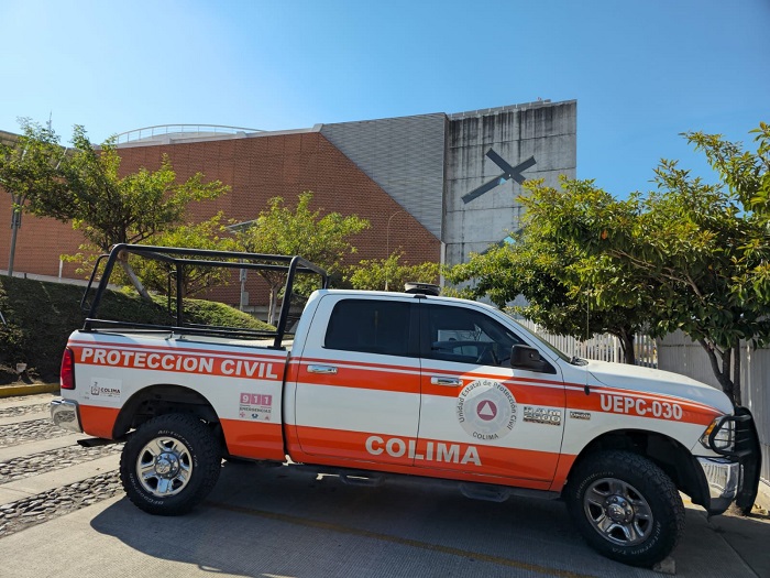 UEPC Colima evalúa corto circuito ocurrido en el Hospital General del IMSS