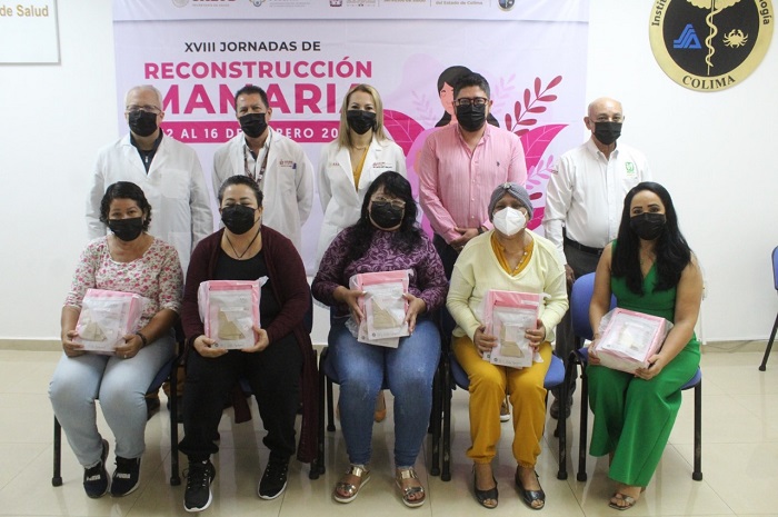 Salud Colima inicia la XVIII Jornada de Reconstrucción Mamaria; han apoyado a casi 270 pacientes