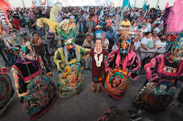 Este 2 de junio será una fiesta democrática gracias al pueblo de México: Claudia Sheinbaum llama a defender la democracia y a la 4T en las urnas