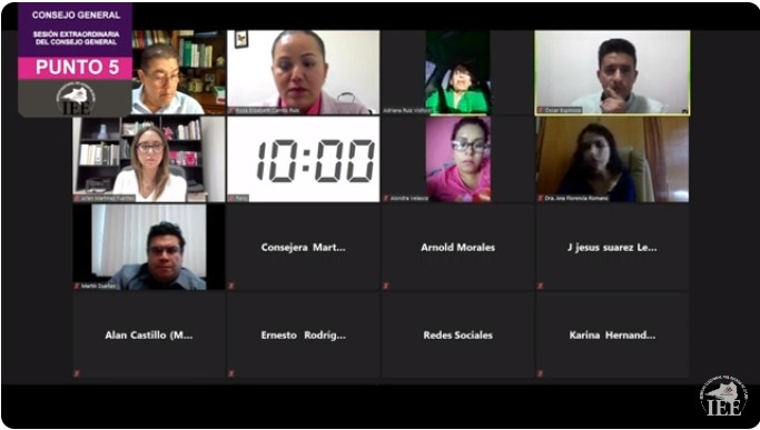 IEE da cumplimiento a requerimiento de la CDHEC y desahoga consultas del Partido Encuentro Solidario Colima