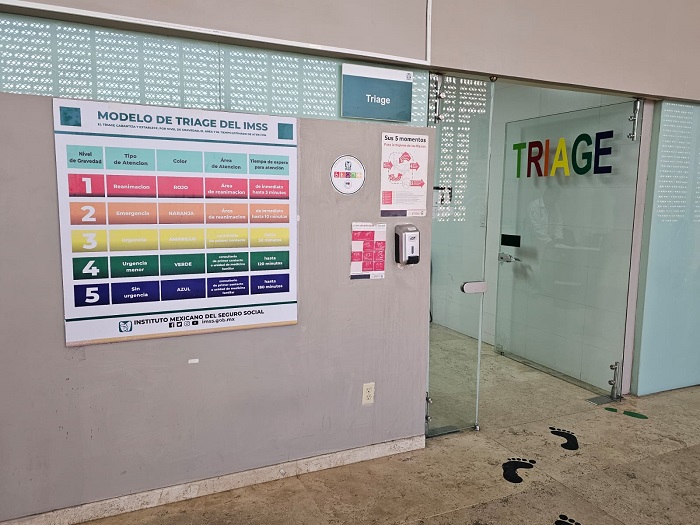Brinda IMSS Colima respuesta basada en gravedad del padecimiento, con Triage en servicio de Urgencias