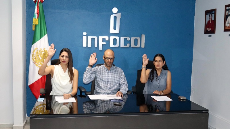 Se instala Pleno del INFOCOL con nuevas integrantes