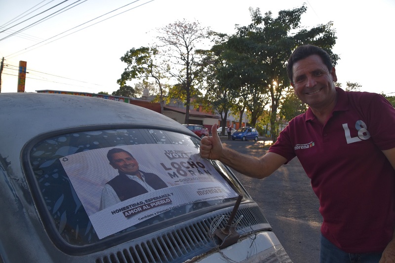 Legislaré a favor de los pequeños comerciantes: Locho Morán