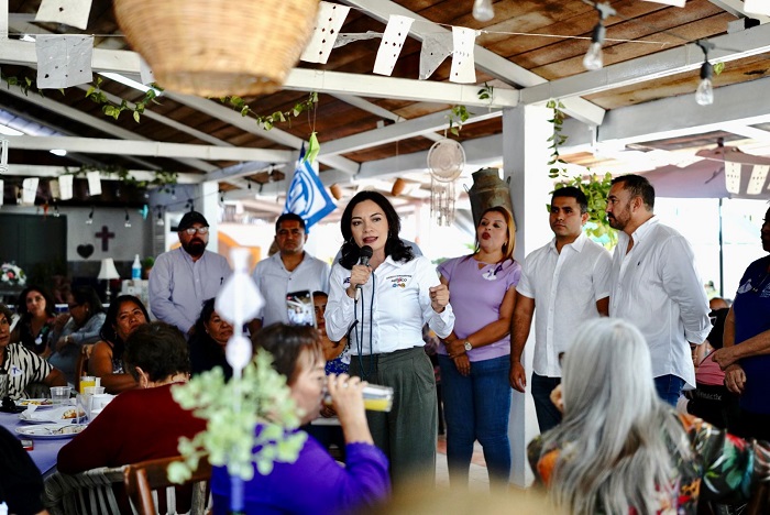 Llevaremos la voz de las mujeres al Senado: Mely Romero y Germán Sánchez