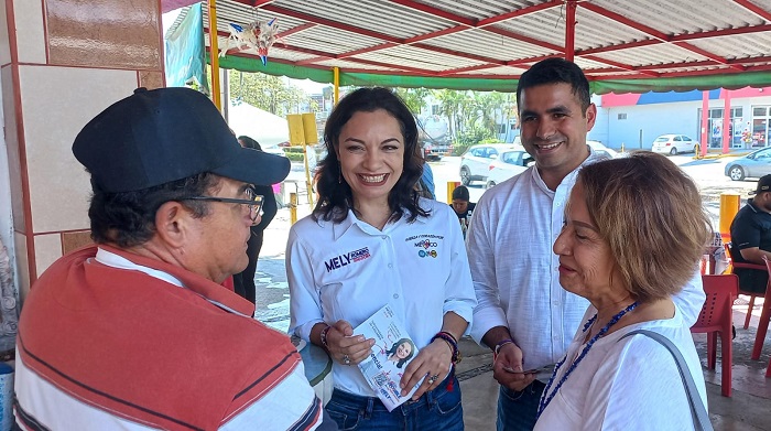 Lideraremos esta campaña con propuestas: Mely Romero y Germán Sánchez