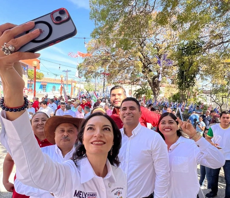 Un mejor presente sí es posible, asegura Mely Romero al arrancar campaña en Cuauhtémoc